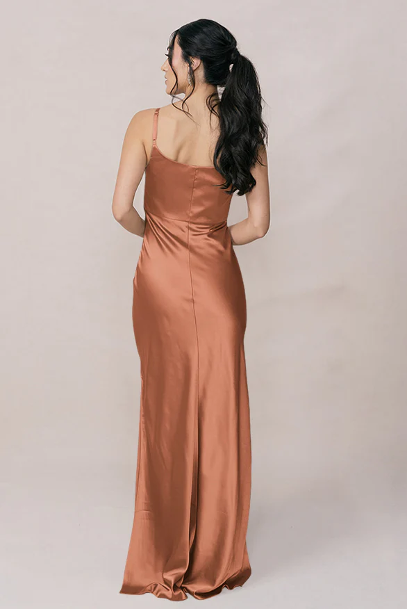 Skye Satin Dress | Made To Order - Image 37
