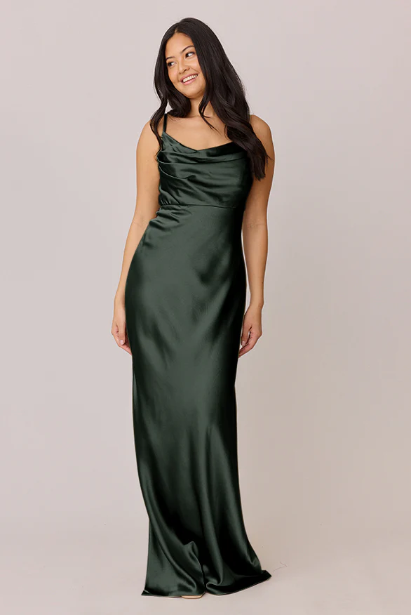 Skye Satin Dress | Made To Order - Image 40