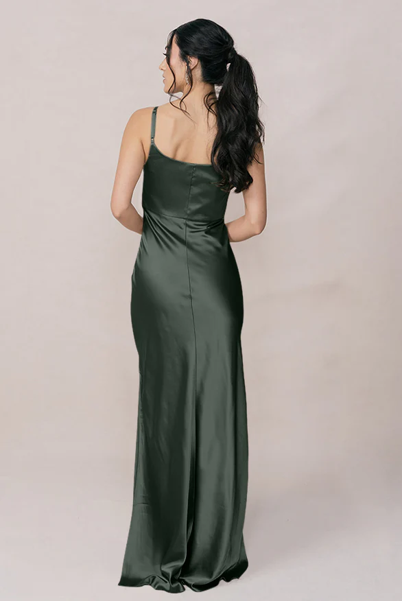 Skye Satin Dress | Made To Order - Image 42