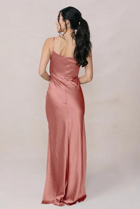Skye Satin Dress | Made To Order - Image 45