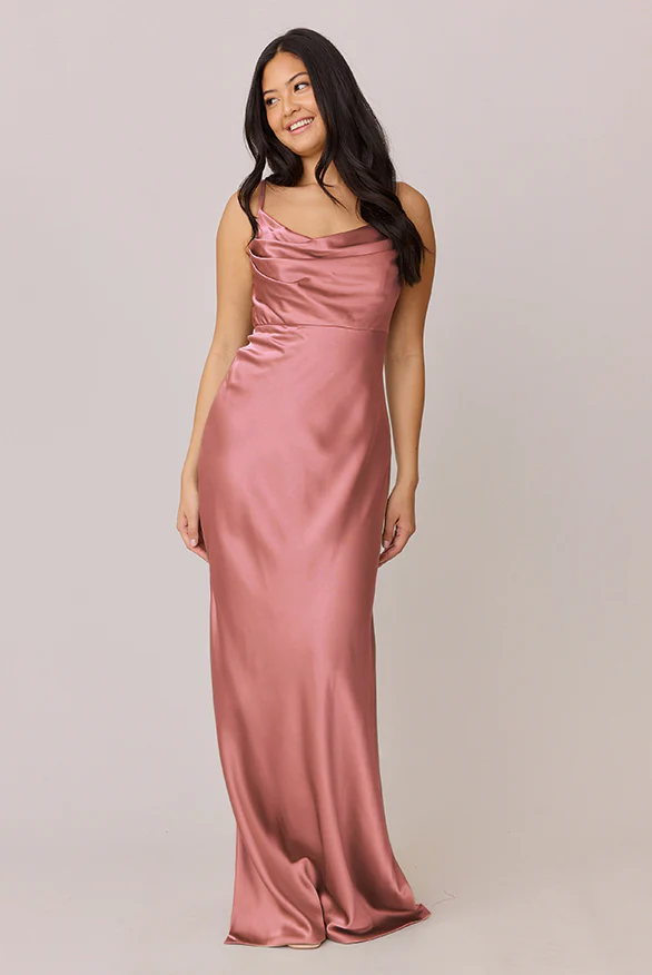 Skye Satin Dress | Made To Order - Image 46