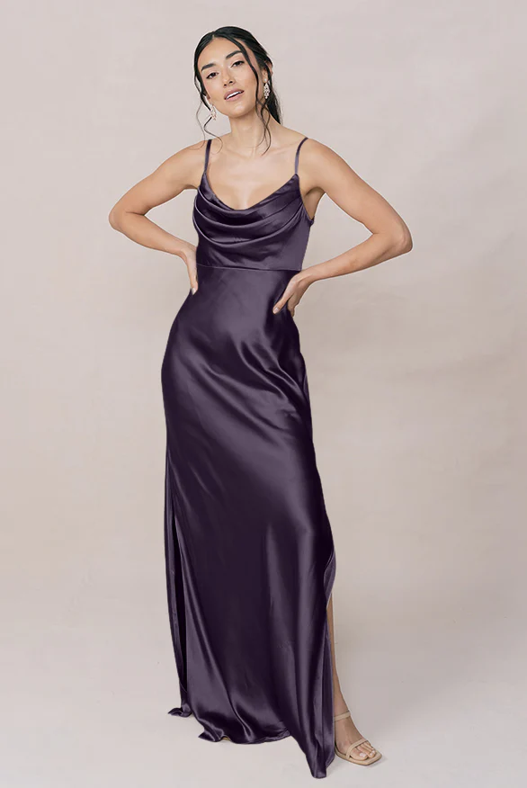 Skye Satin Dress | Made To Order - Image 52
