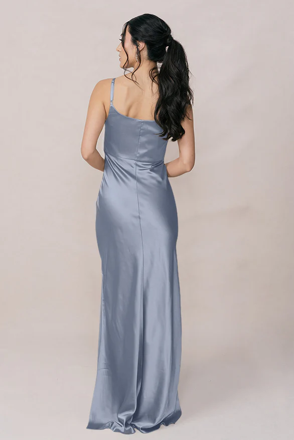 Skye Satin Dress | Made To Order - Image 63