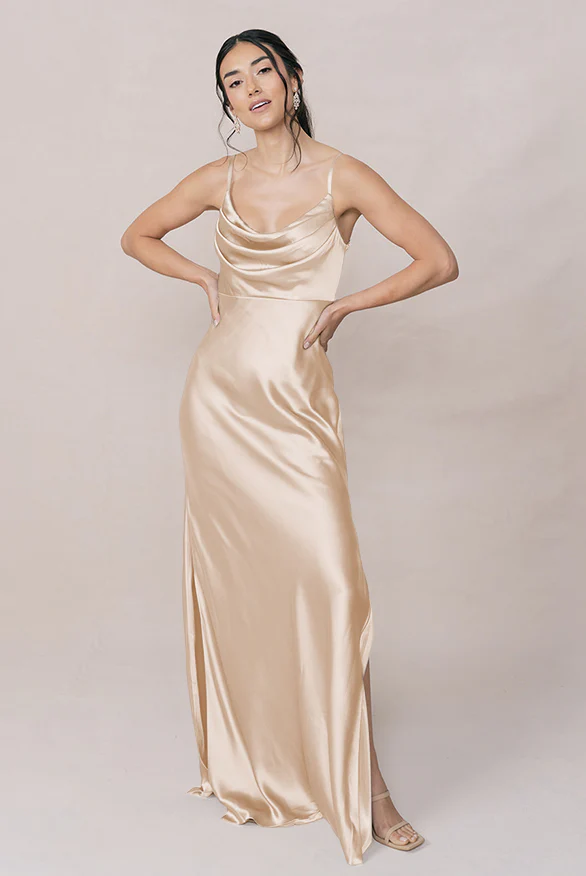 Skye Satin Dress | Made To Order - Image 70