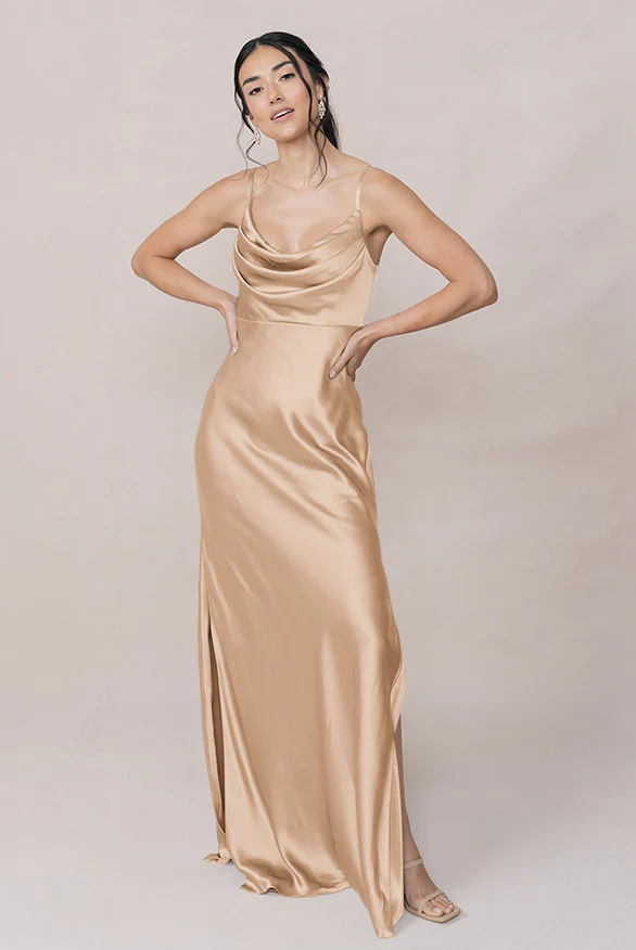 Skye Satin Dress | Made To Order - Image 74