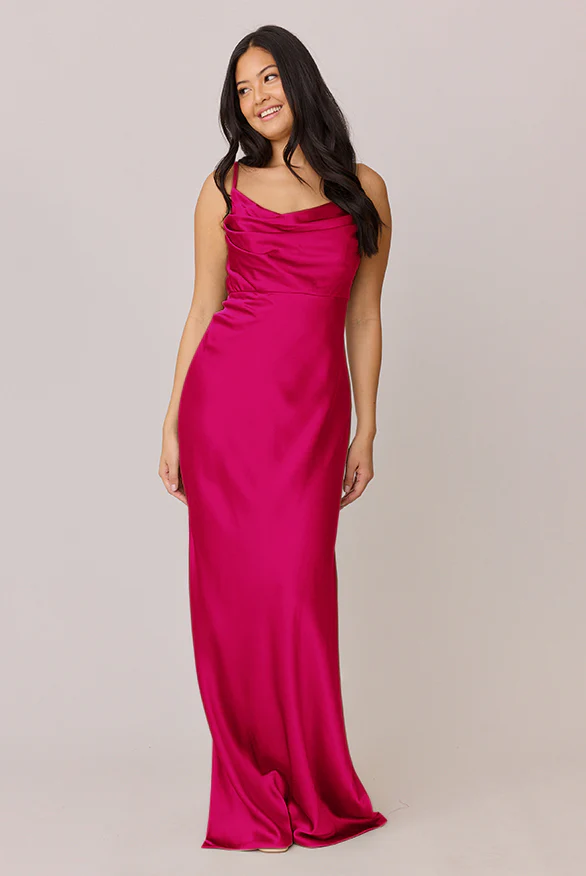 Skye Satin Dress | Made To Order - Image 80