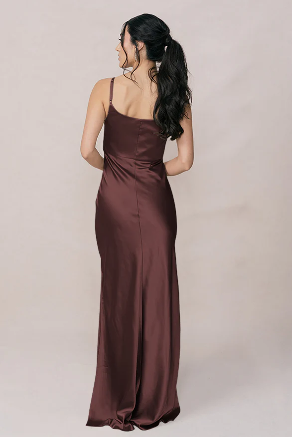 Skye Satin Dress | Made To Order - Image 99