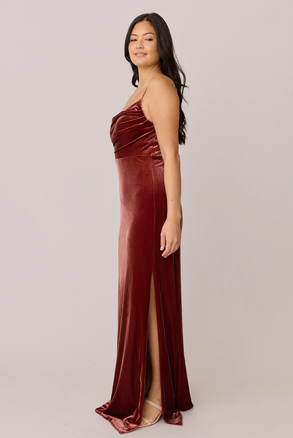 Skye Velvet Dress | Made To Order - Image 2