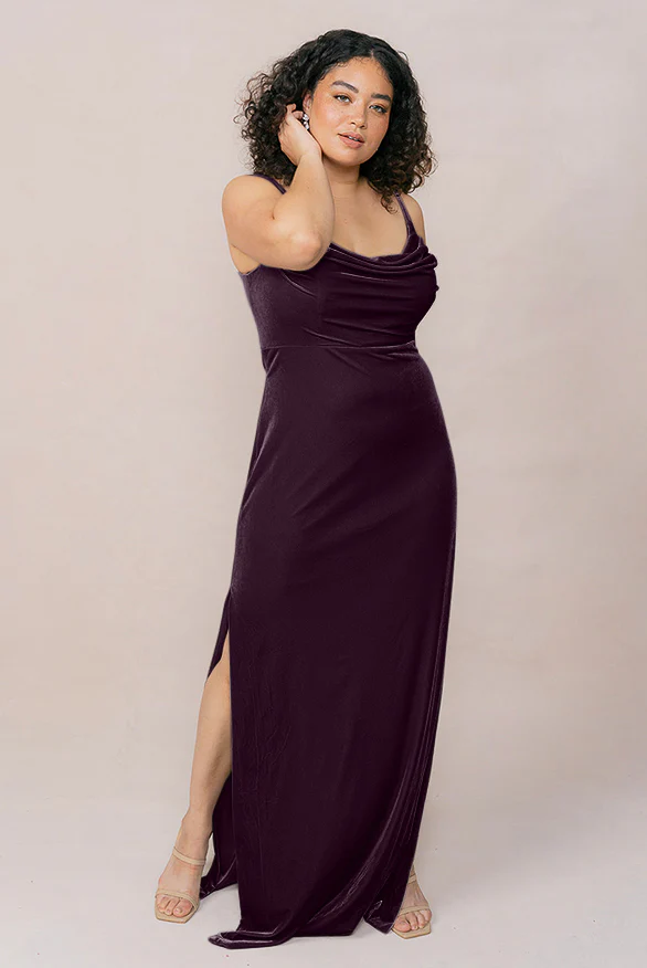 Skye Velvet Dress | Made To Order - Image 55