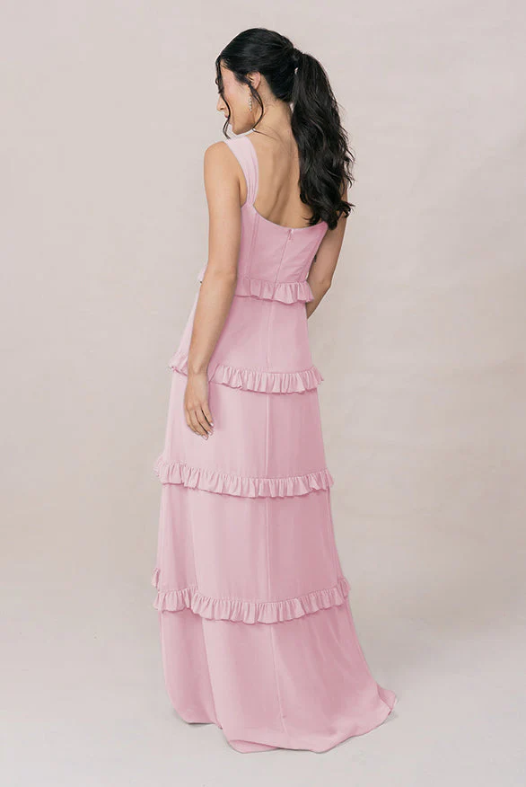 Sloane Chiffon Dress | Made To Order - Image 151