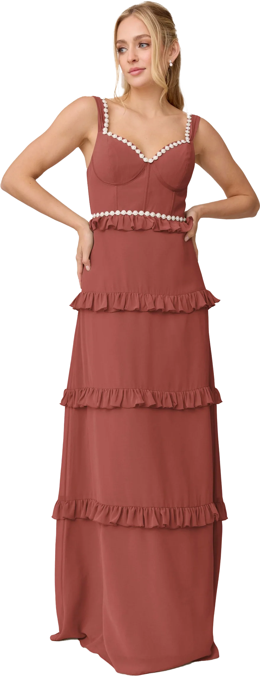 Sloane Luxe Chiffon Dress | Made To Order - Image 102