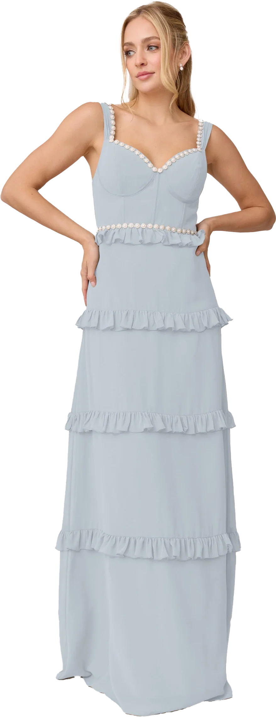 Sloane Luxe Chiffon Dress | Made To Order - Image 114