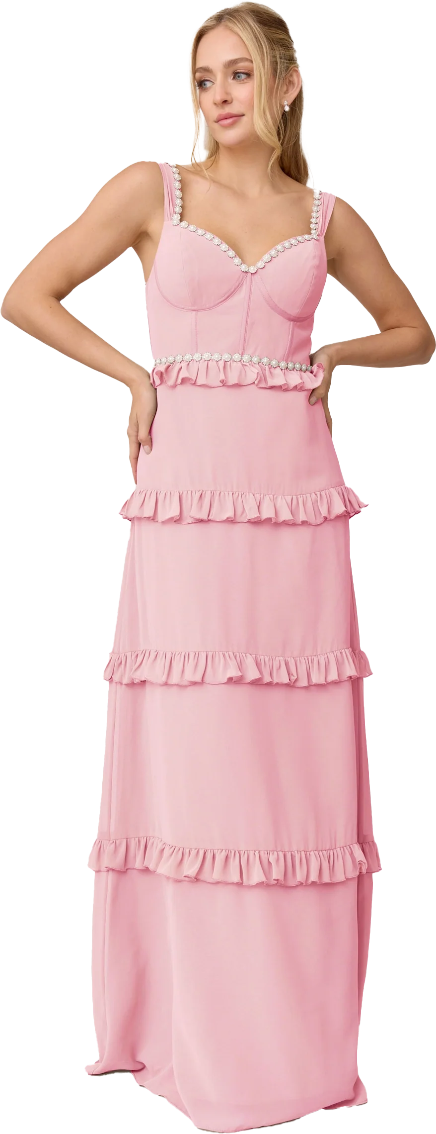 Sloane Luxe Chiffon Dress | Made To Order - Image 129
