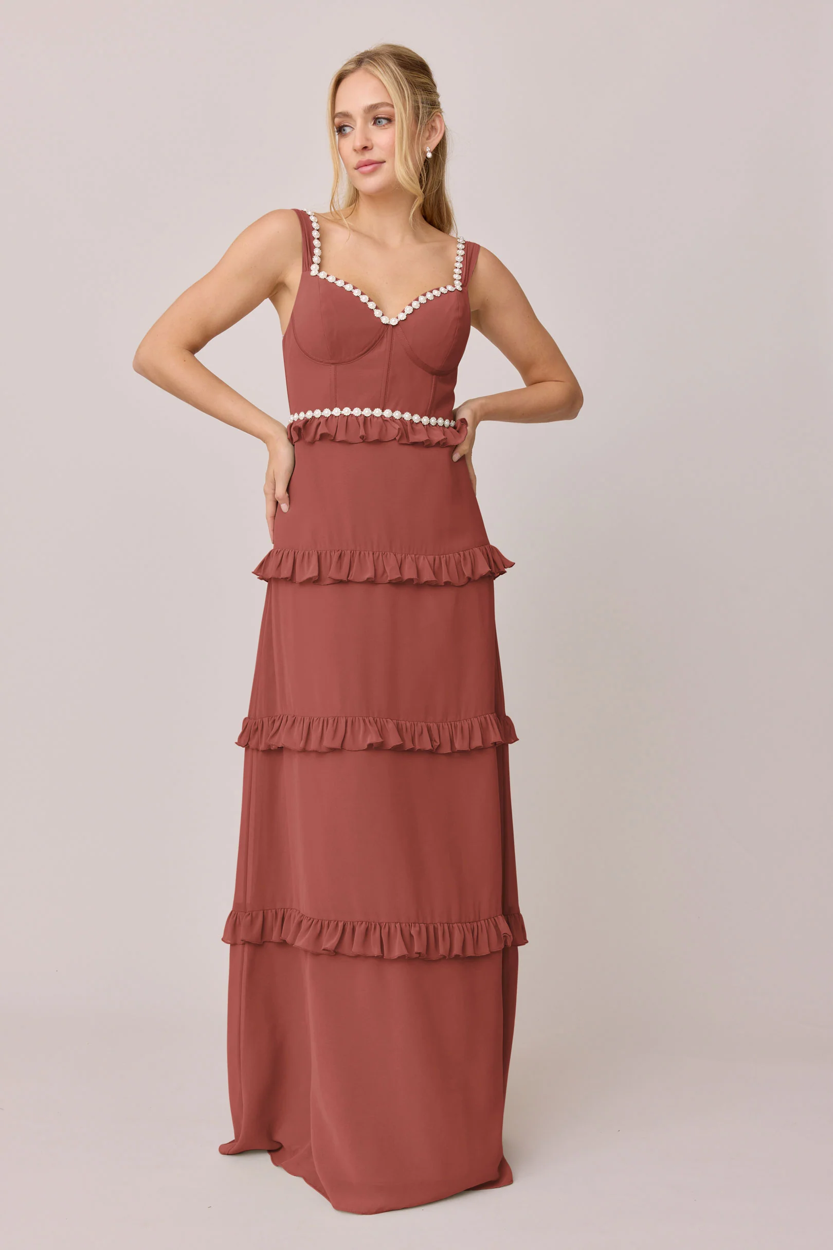Sloane Luxe Chiffon Dress | Made To Order - Image 77