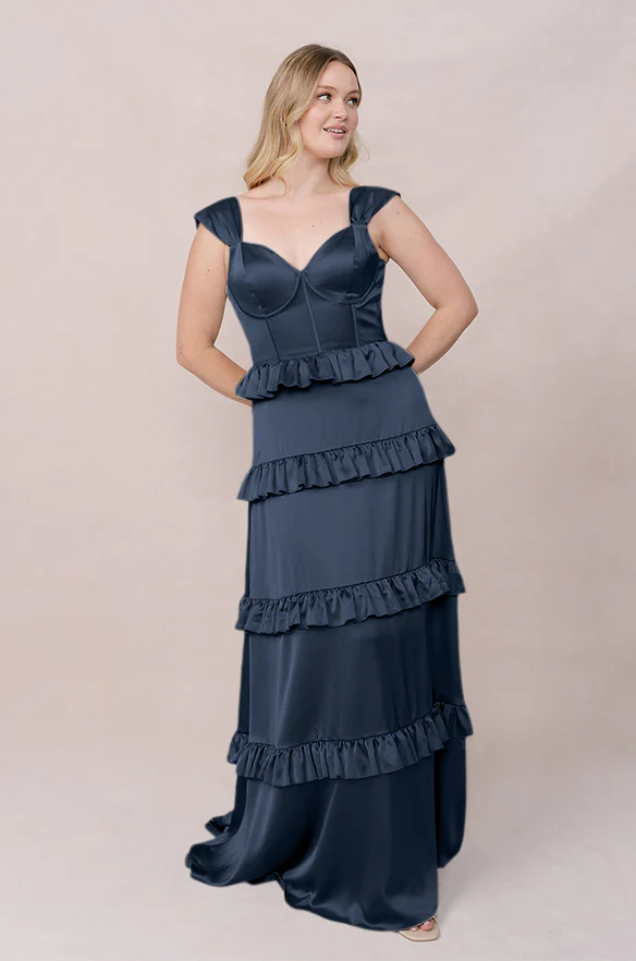 Sloane Satin Dress | Made To Order - Image 121