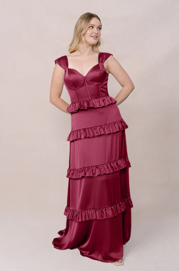Sloane Satin Dress | Made To Order - Image 57
