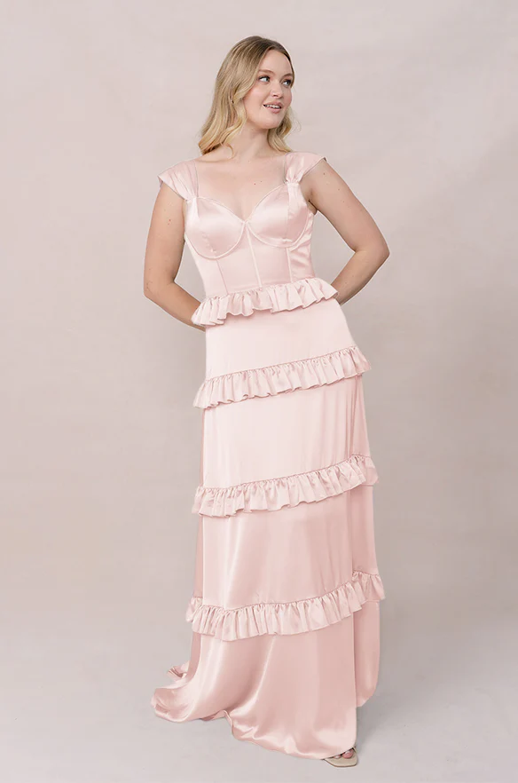 Sloane Satin Dress | Made To Order - Image 61