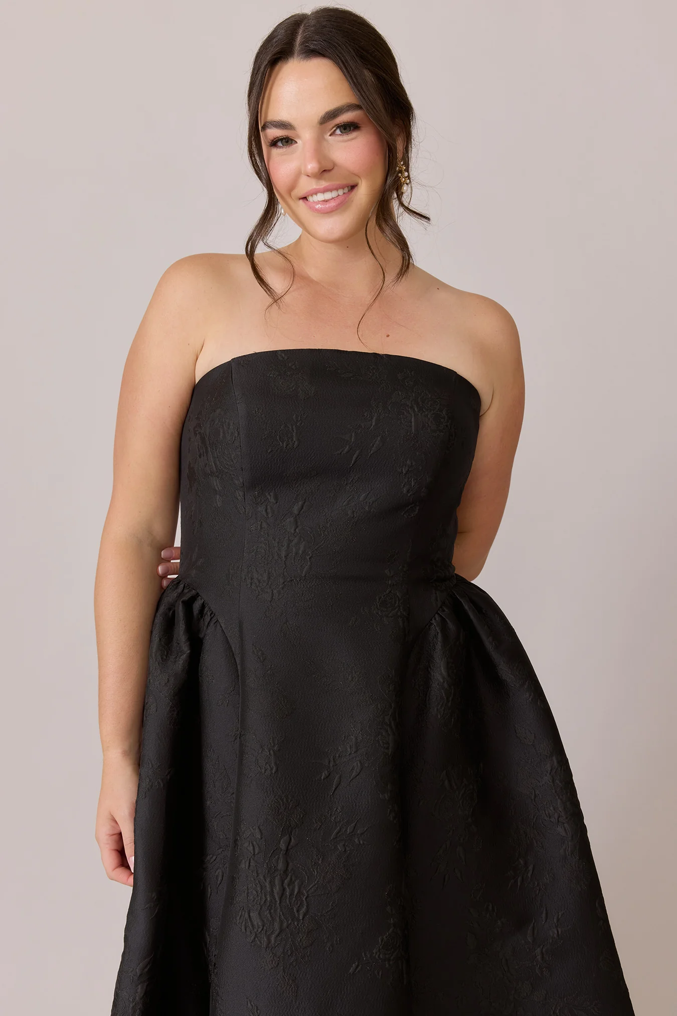 Sofia Jacquard Dress | Made To Order - Image 18