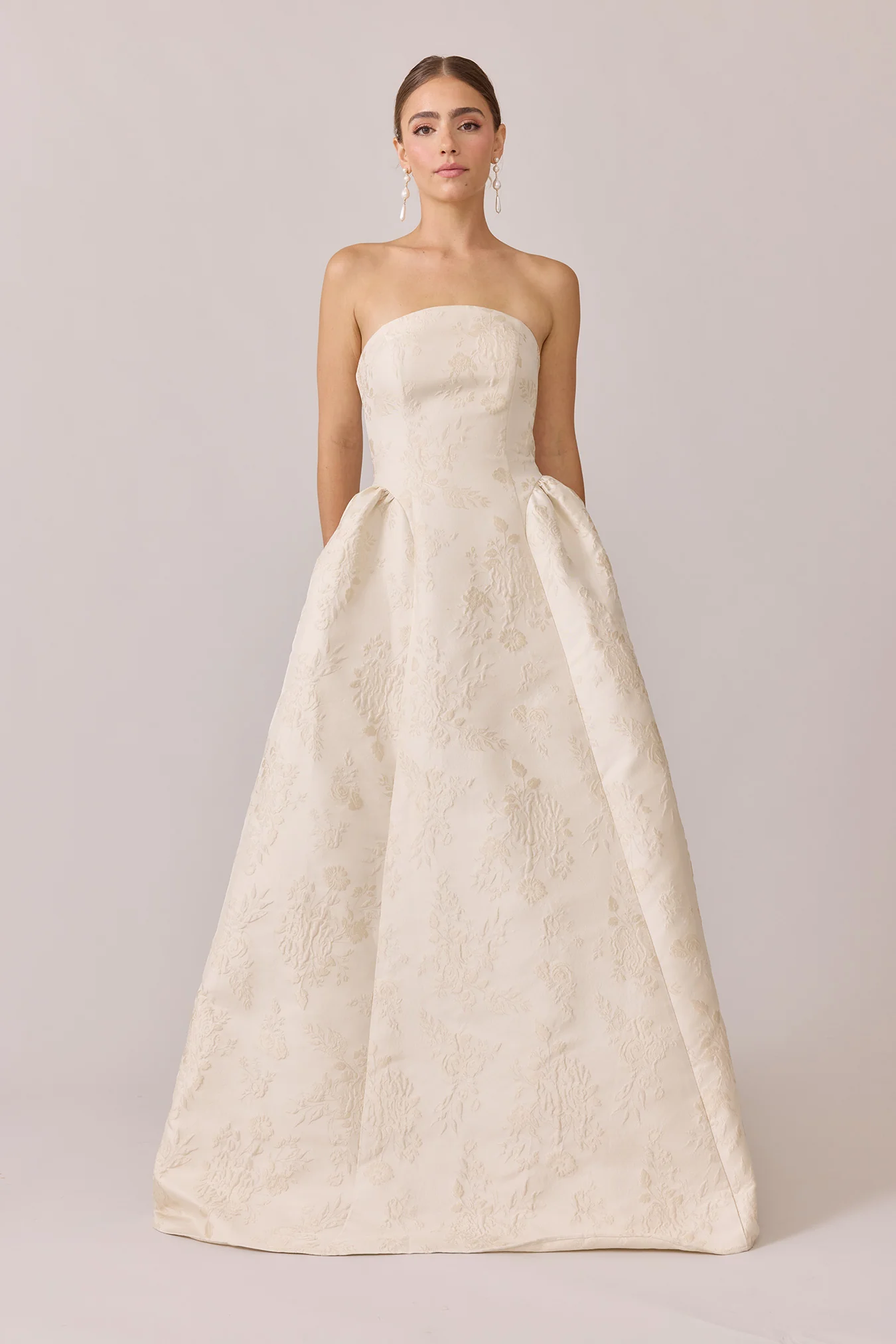 Sofia Jacquard Dress | Made To Order - Image 19