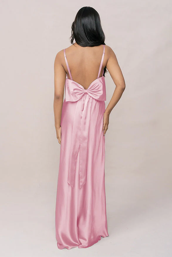 Steph Satin Dress | Made To Order - Image 168