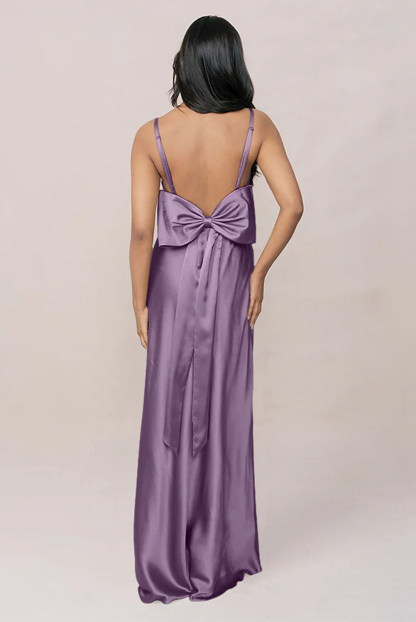 Steph Satin Dress | Made To Order - Image 30