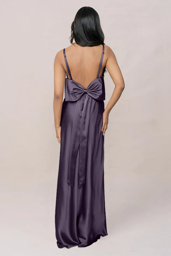 Steph Satin Dress | Made To Order - Image 32