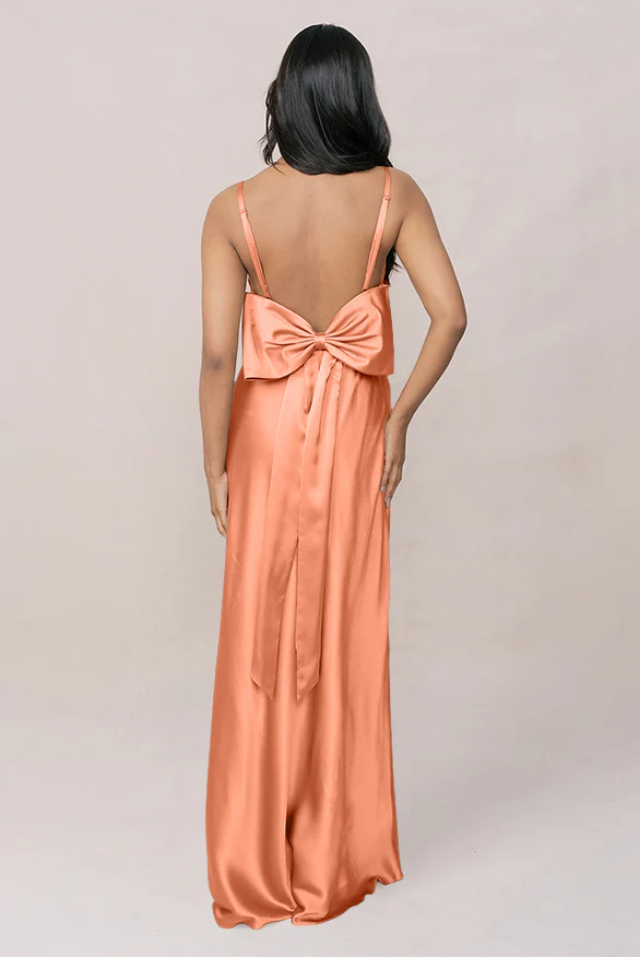 Steph Satin Dress | Made To Order - Image 96