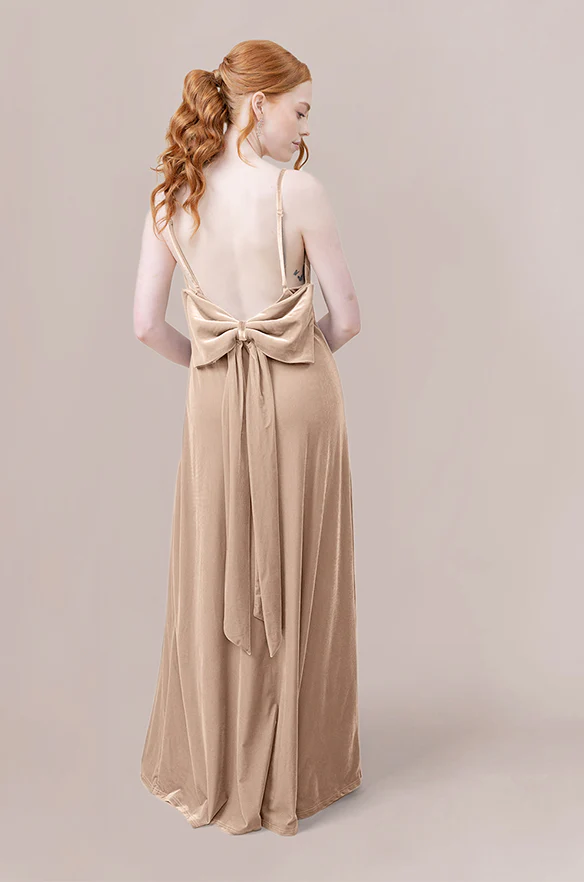 Steph Velvet Dress | Made To Order - Image 12