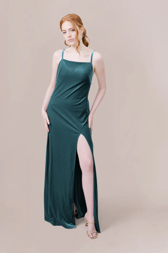 Steph Velvet Dress | Made To Order - Image 13