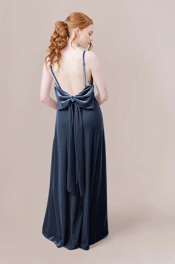 Steph Velvet Dress | Made To Order - Image 38