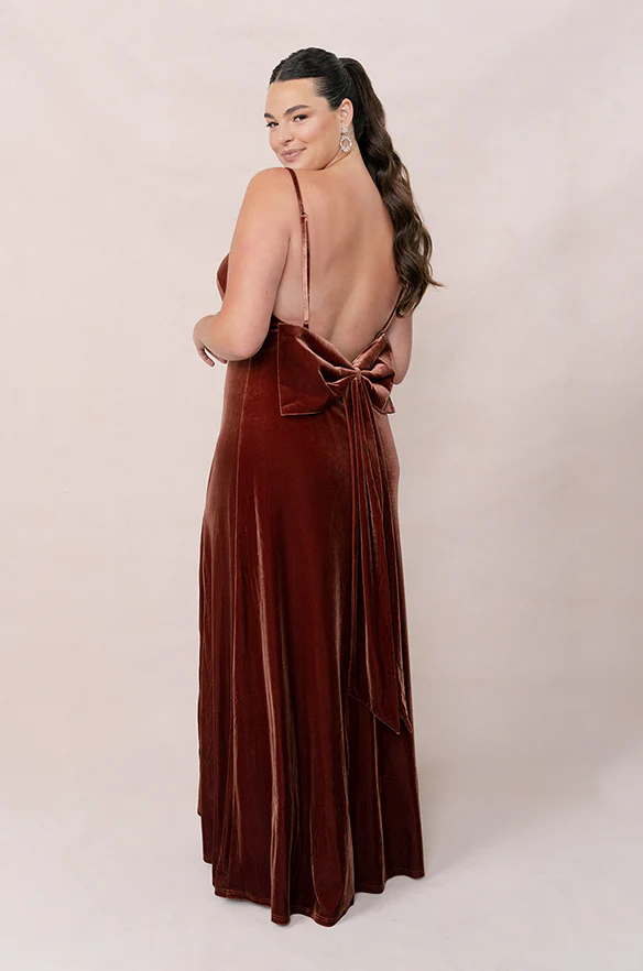 Steph Velvet Dress | Made To Order - Image 6