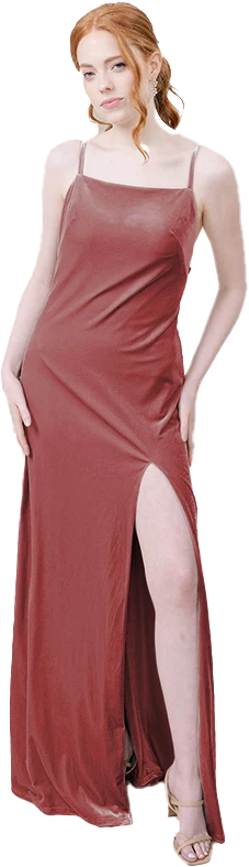 Steph Velvet Dress | Made To Order - Image 73