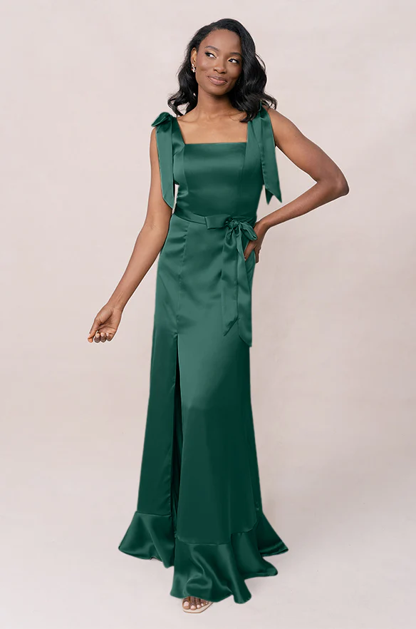 Stevie Satin Dress | Made To Order - Image 101