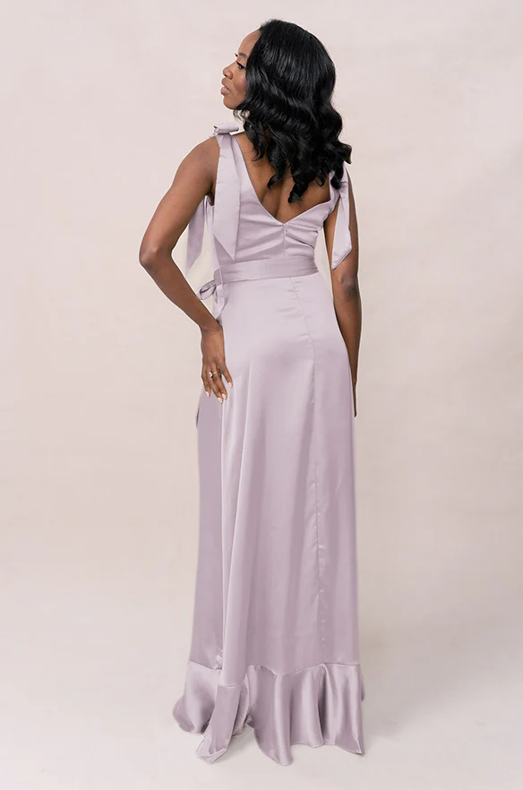 Stevie Satin Dress | Made To Order - Image 142