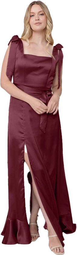 Stevie Satin Dress | Made To Order - Image 17
