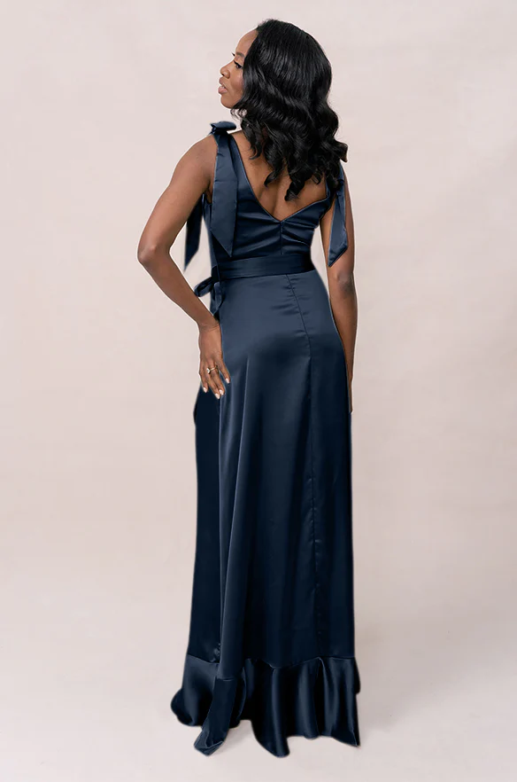 Stevie Satin Dress | Made To Order - Image 178