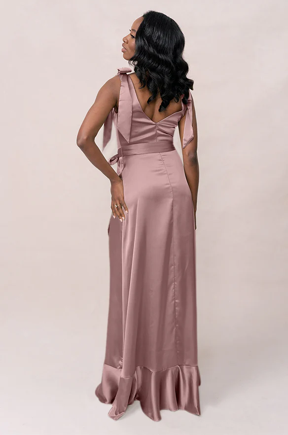 Stevie Satin Dress | Made To Order - Image 184