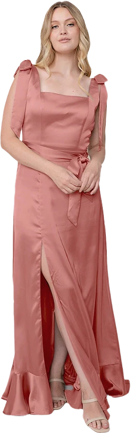 Stevie Satin Dress | Made To Order - Image 22