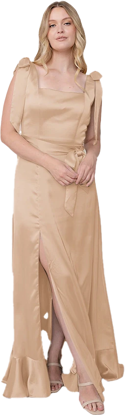 Stevie Satin Dress | Made To Order - Image 31