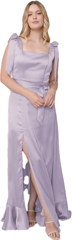 Stevie Satin Dress | Made To Order - Image 35