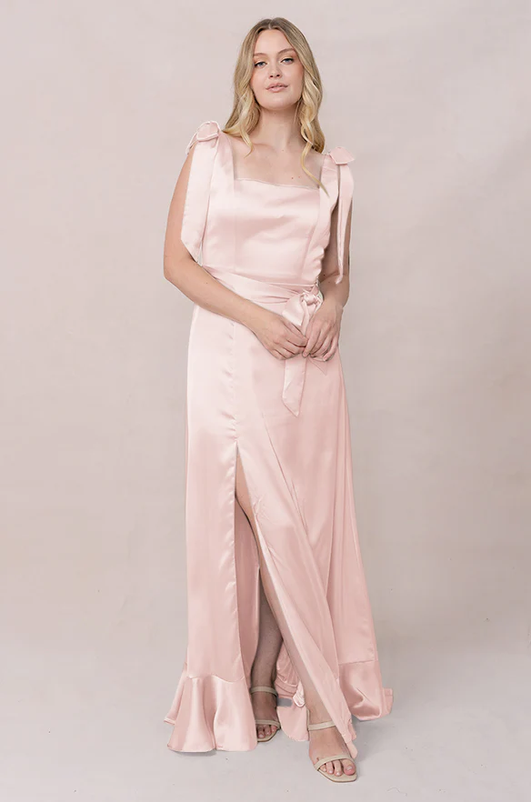 Stevie Satin Dress | Made To Order - Image 66