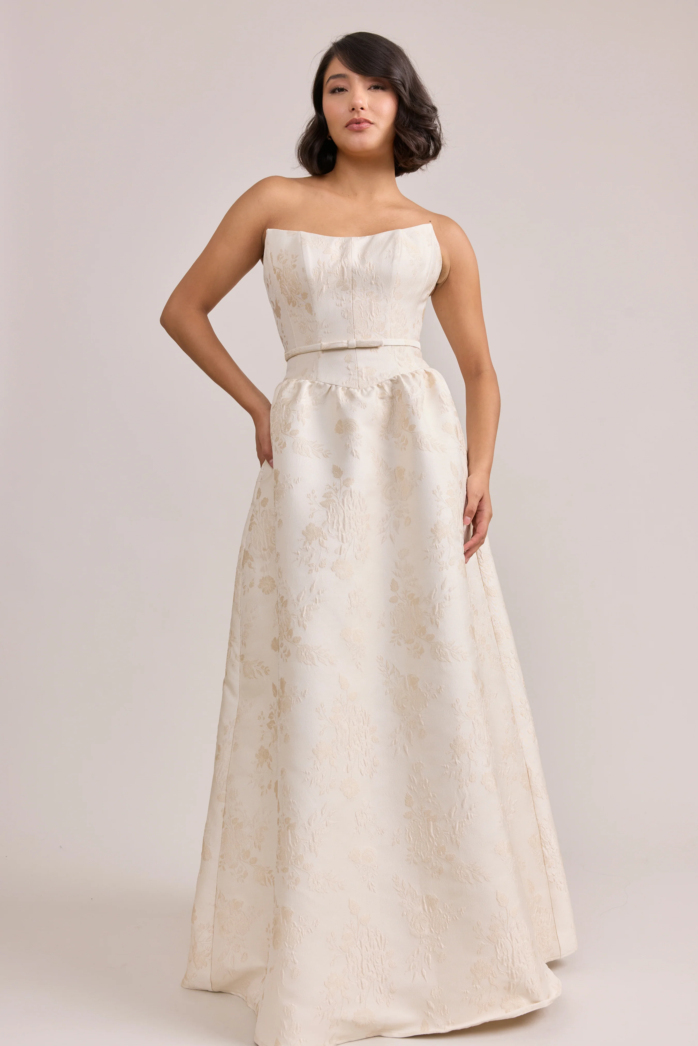 Sutton Jacquard Dress | Made To Order - Image 11