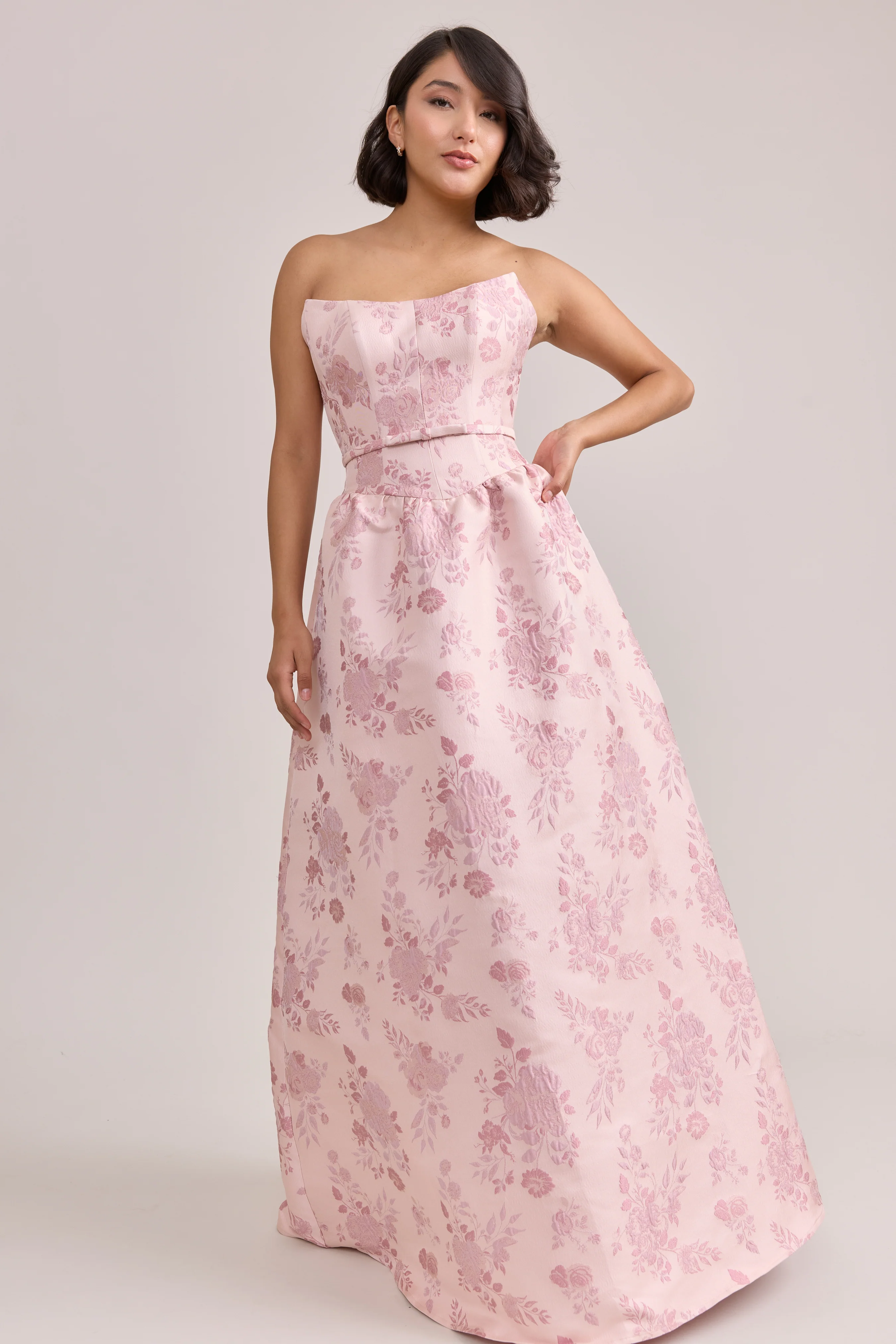 Sutton Jacquard Dress | Made To Order - Image 17