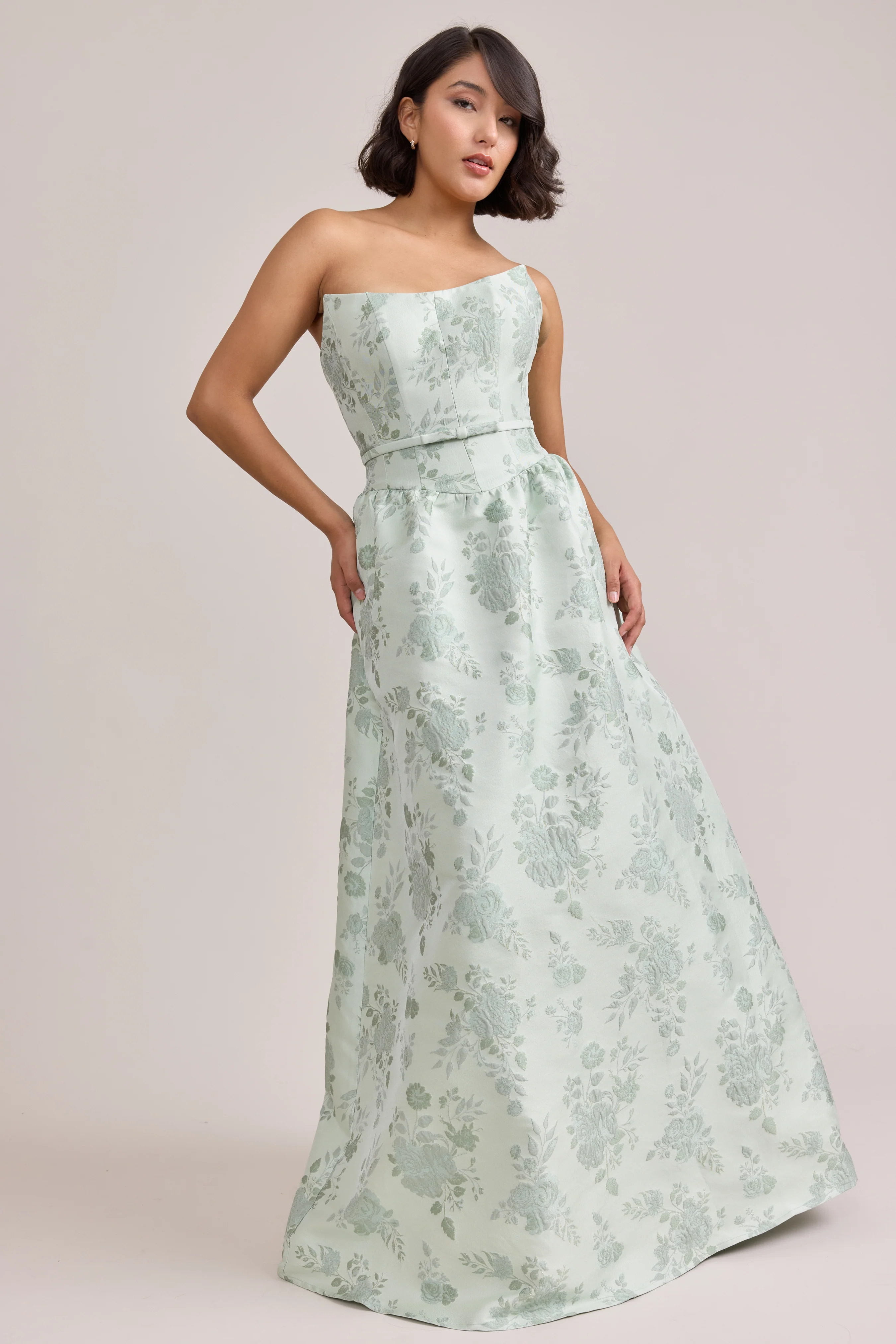 Sutton Jacquard Dress | Made To Order - Image 21