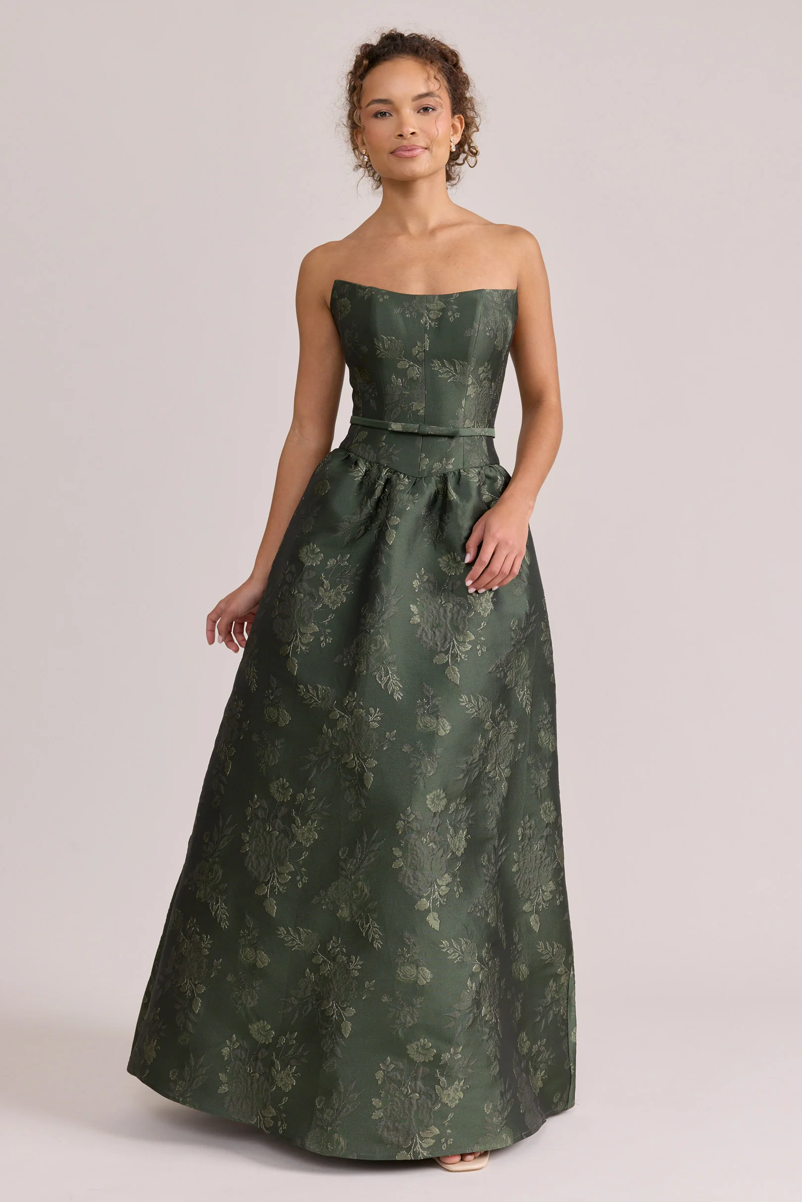 Sutton Jacquard Dress | Made To Order - Image 28