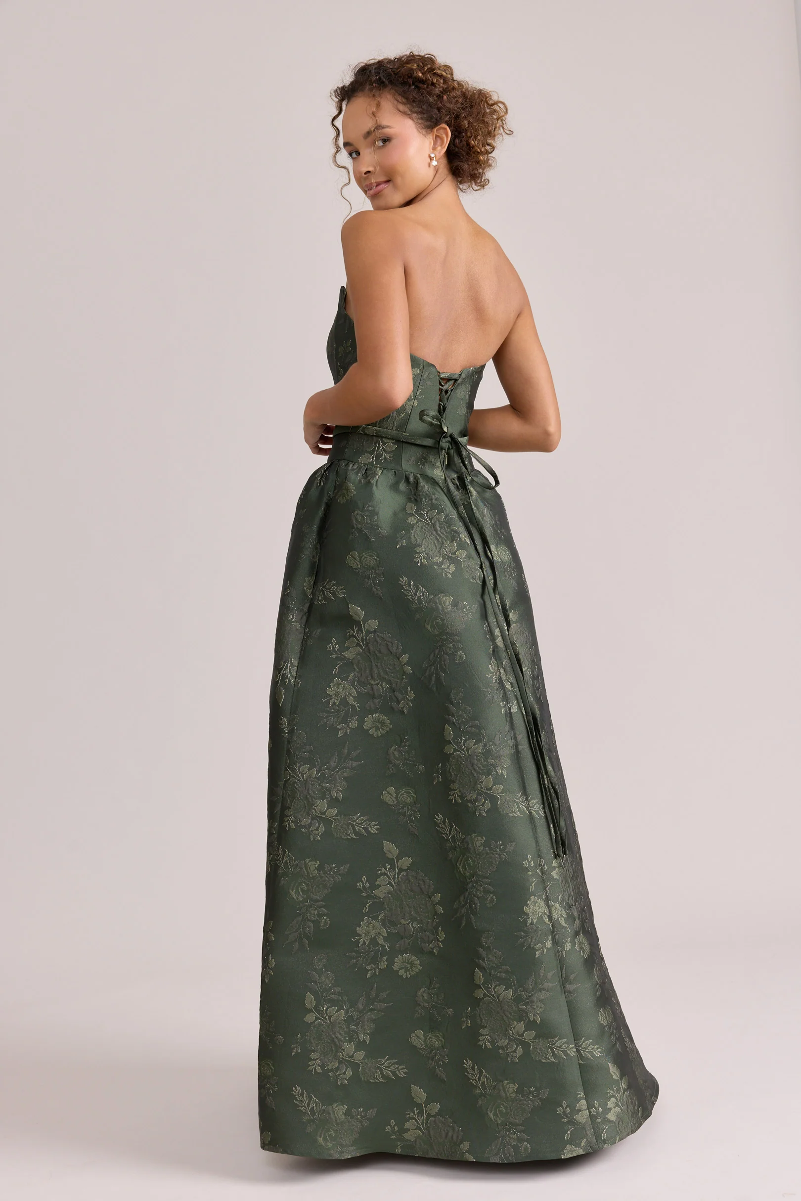 Sutton Jacquard Dress | Made To Order - Image 29