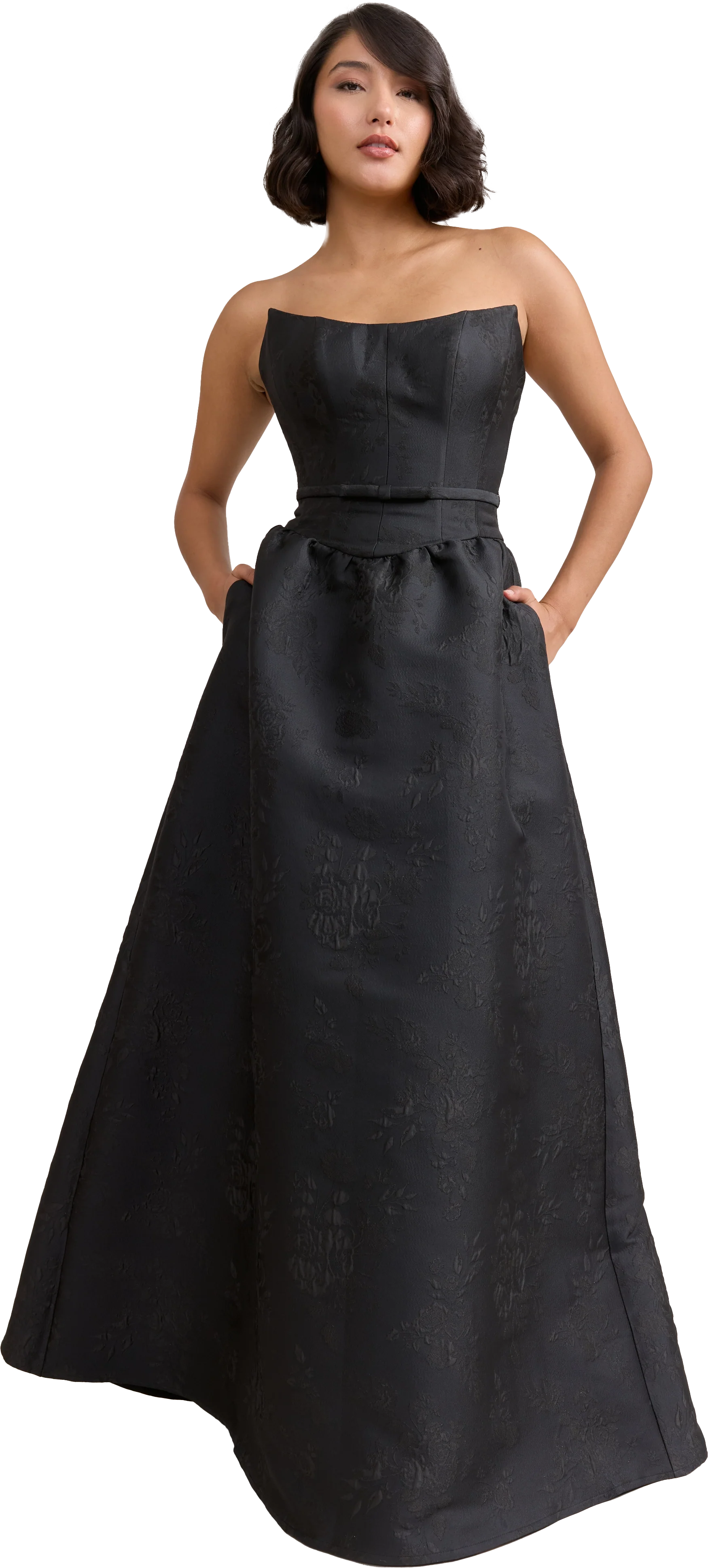 Sutton Jacquard Dress | Made To Order - Image 32