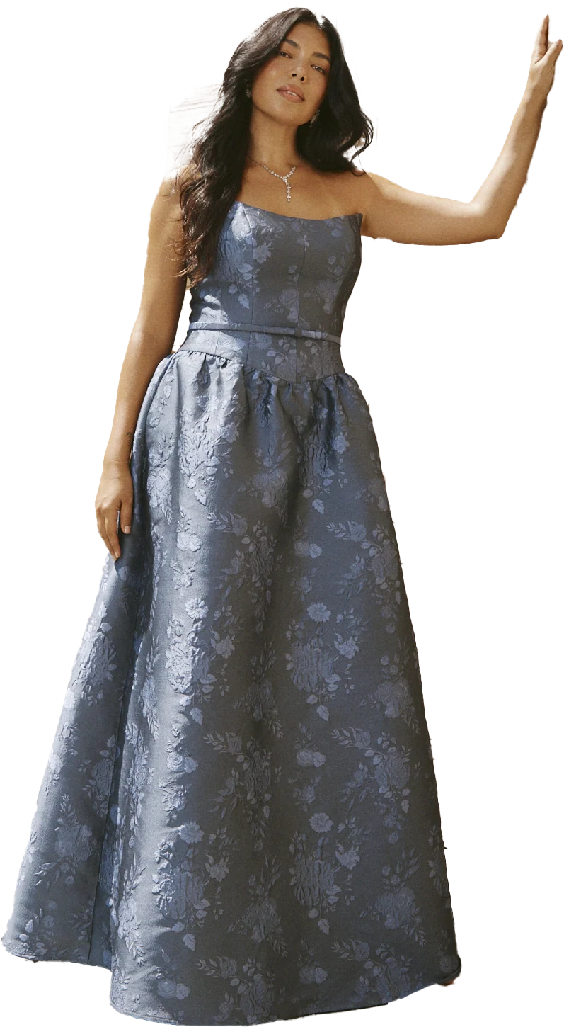 Sutton Jacquard Dress | Made To Order - Image 37