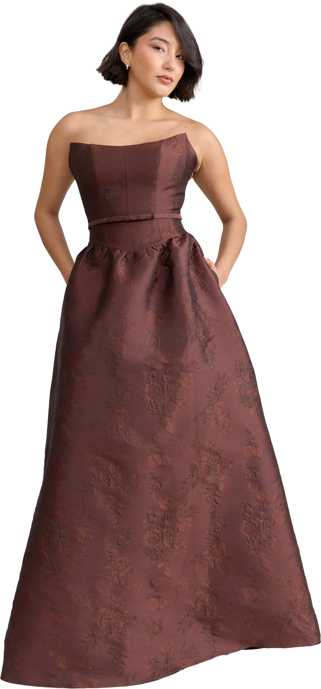 Sutton Jacquard Dress | Made To Order - Image 39