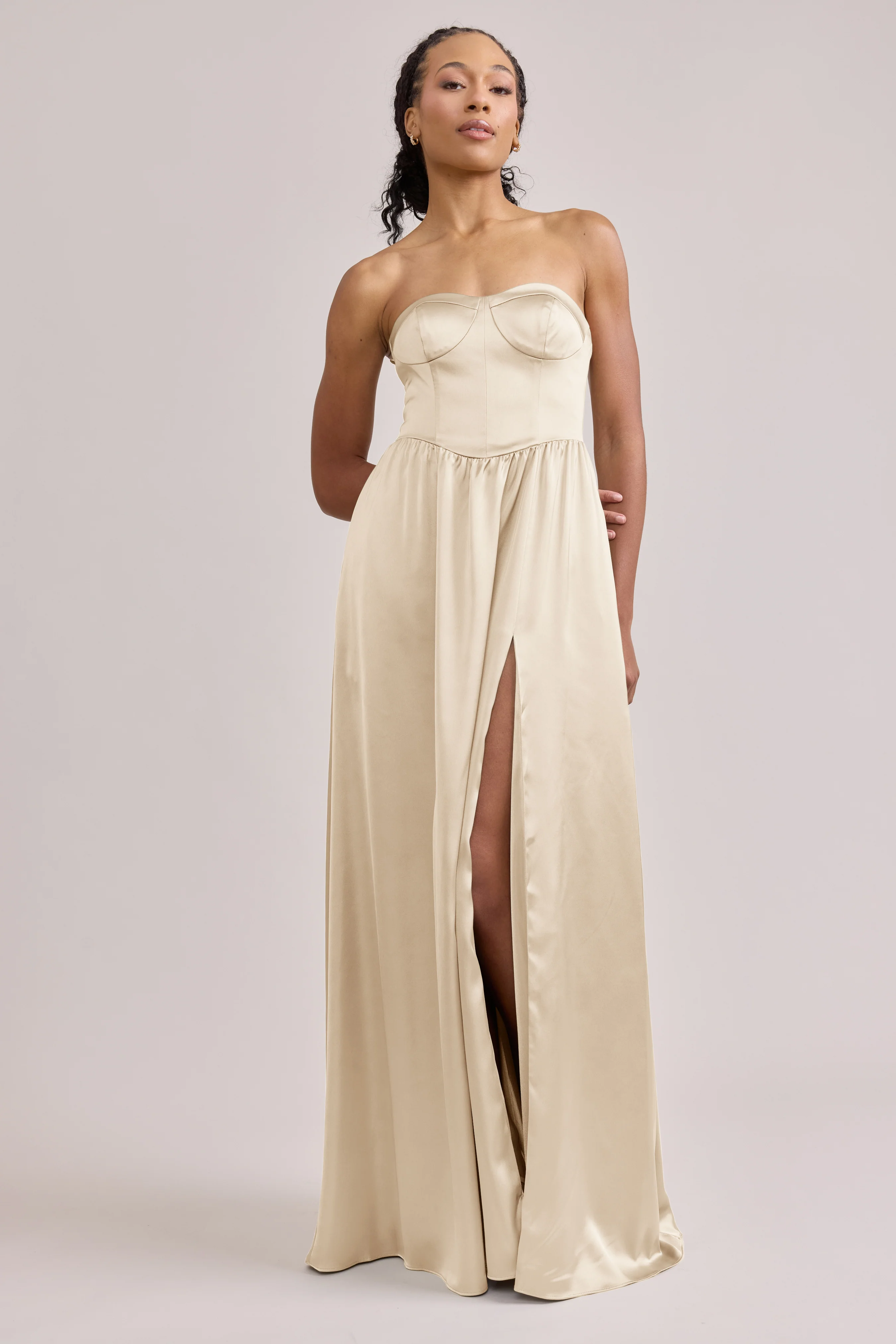 Sydney Satin Dress | Made To Order - Image 100